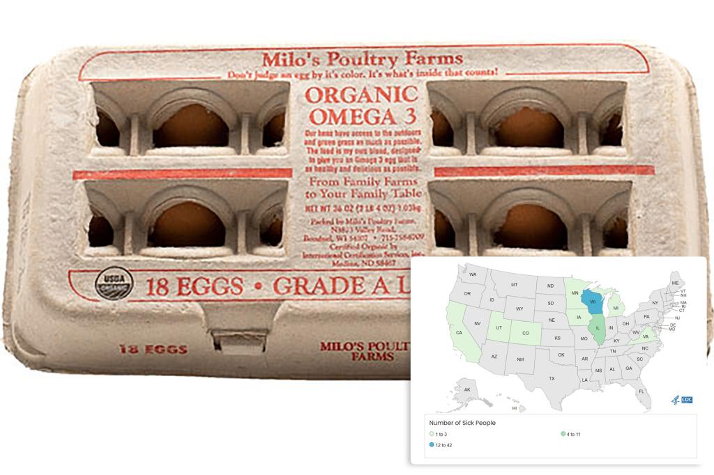 Millions of eggs are required to be discarded as the FDA upgrades the status to the most serious category